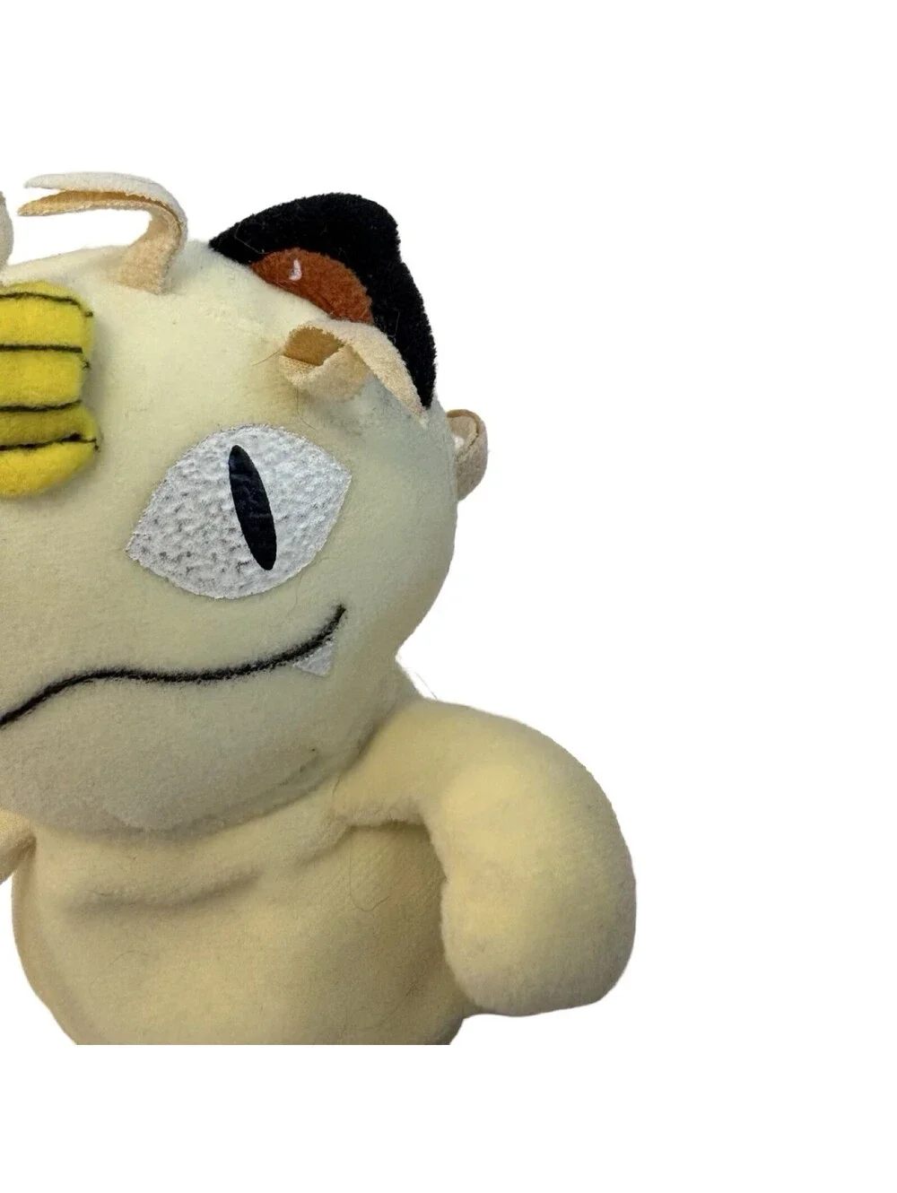 Meowth Pokemon Plush Game Freak 1998 Nintendo 6